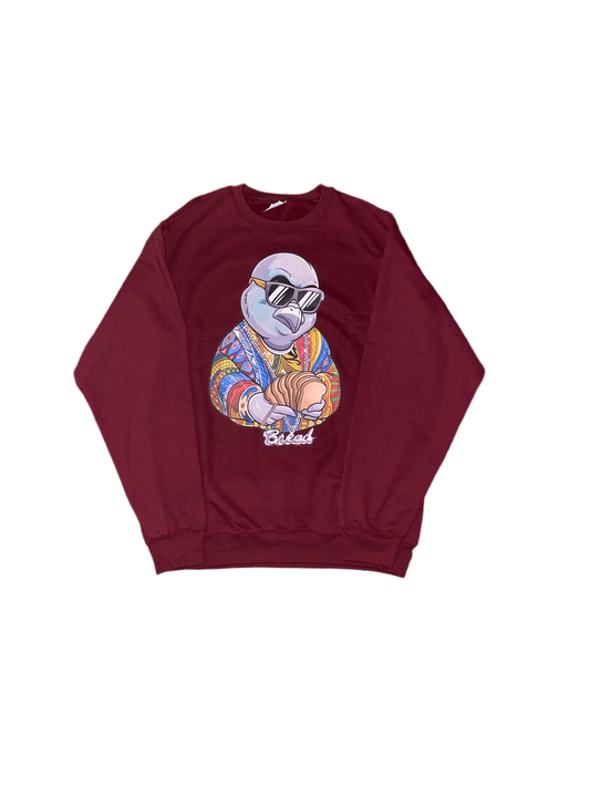 Biggie Coogi Sweatshirt (Maroon)